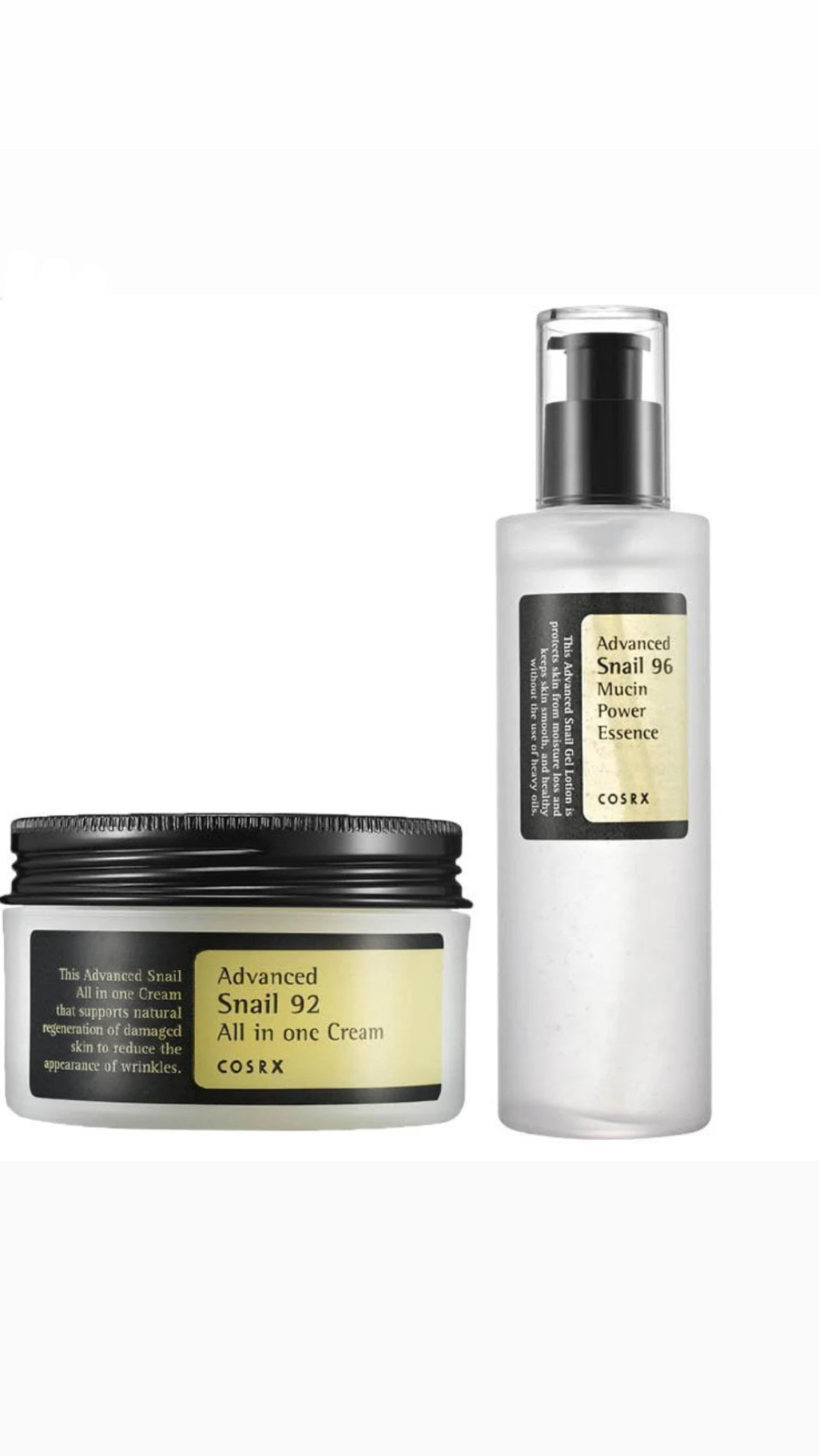 ثنائي النضارة من كوزركس —glow duo from cosrx