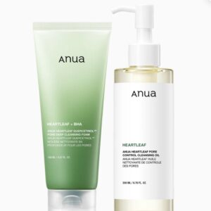anua double cleansing duo set – منظف مزدوج للبشرة