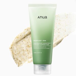 غسول anua heartleaf + bha cleanser