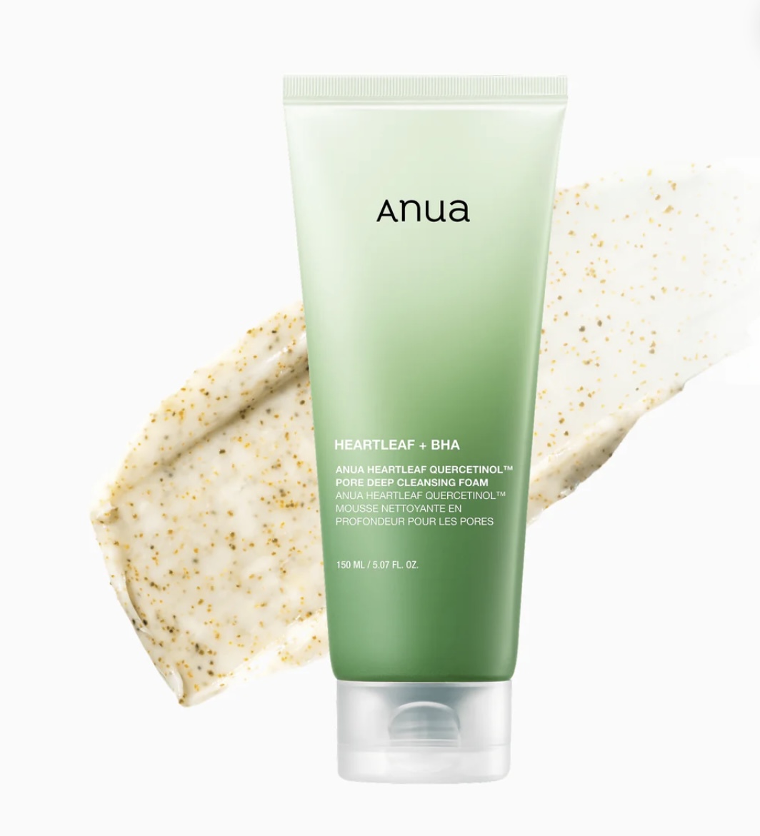غسول anua heartleaf + bha cleanser