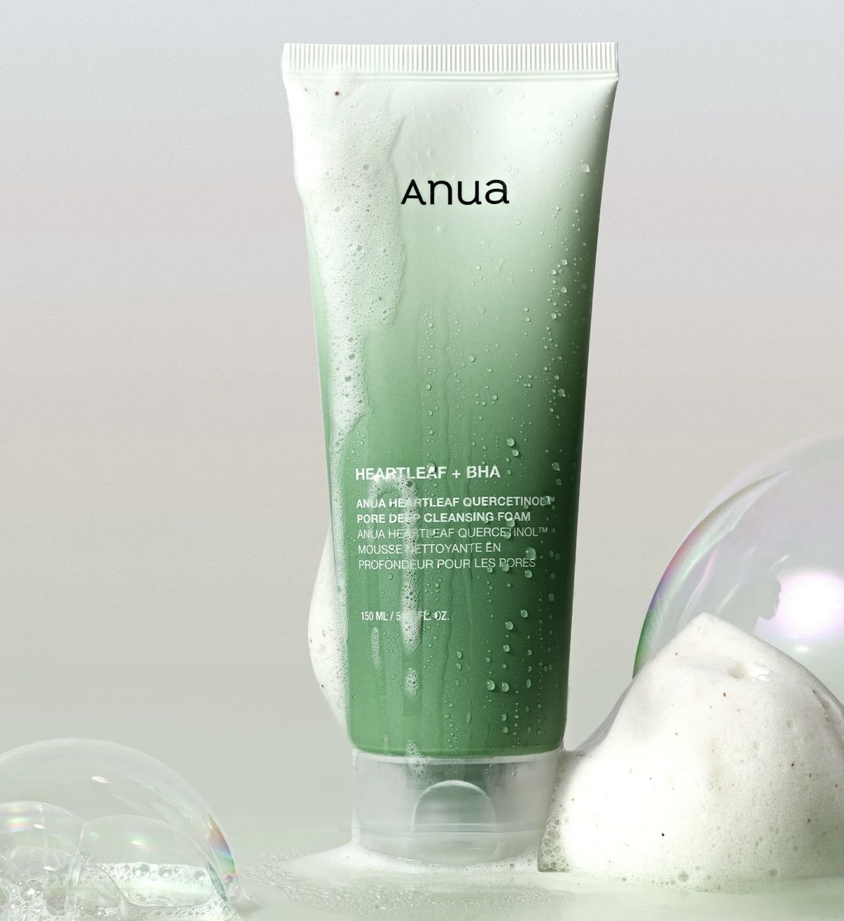 غسول anua heartleaf + bha cleanser