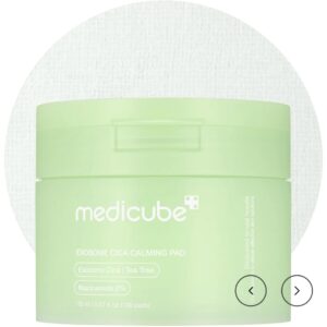 بادز تهدئة البشرة exosome cica من medicube – medicube exosome cica calming pads