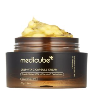 كريم كبسولات فيتامين c العميق – medicube deep vita c capsule cream