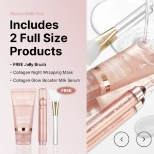 glazed milk duo – مجموعة الحليب المتألقة من medicube