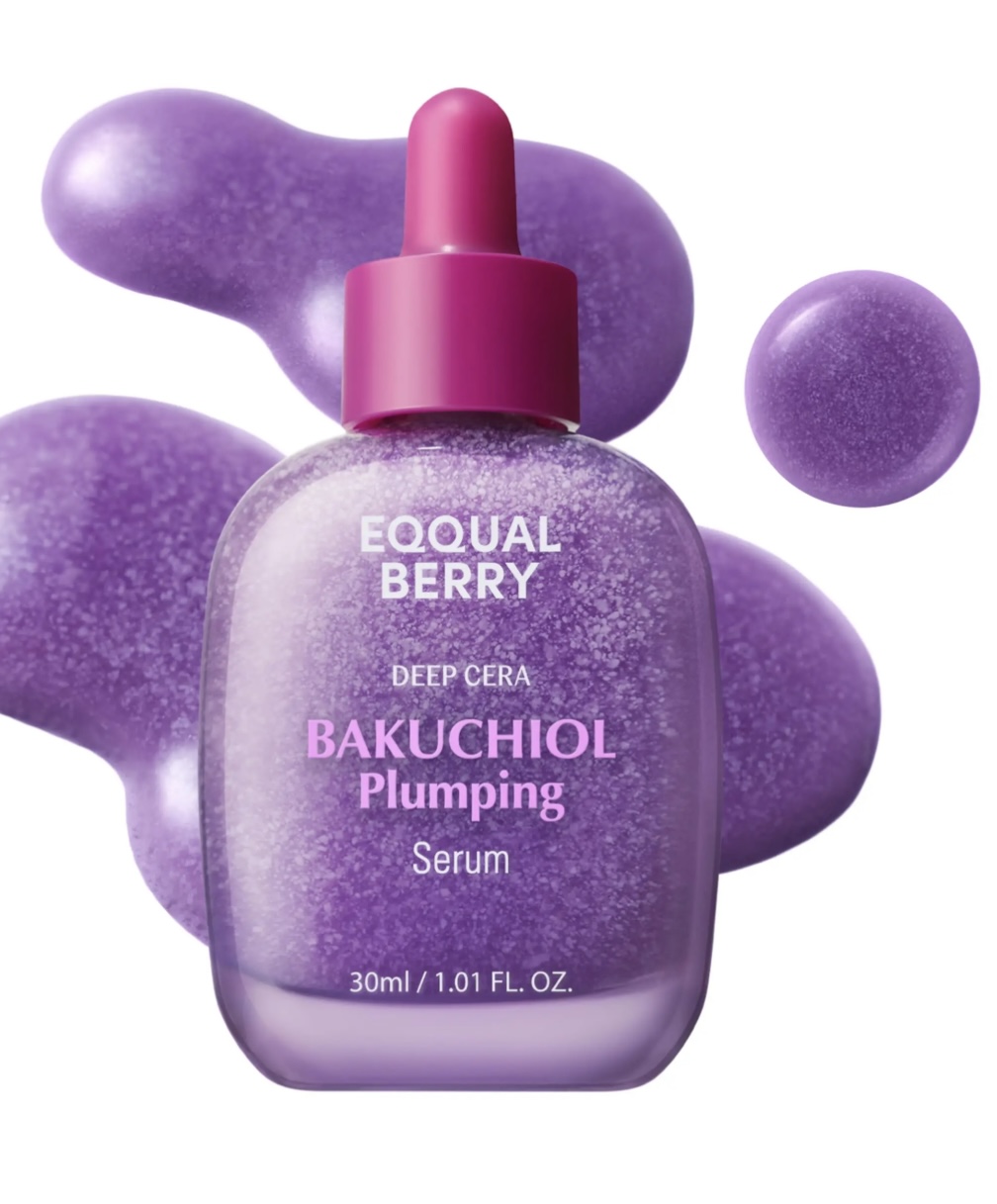 سيروم بيري ديب سيرا مع باكوتشيول – eqqual berry deep cera bakuchiol plumping serum (30ml)