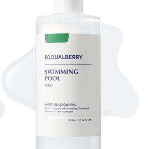 تونر سويمينغ بول المرطب والمقشر – eqqual berry swimming pool moisture exfoliating toner (300ml)