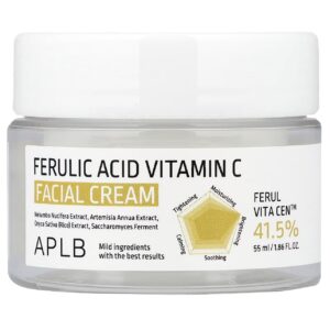 كريم فيتامين سي وحمض الفيروليك للوجه – ferulic acid vitamin c facial cream