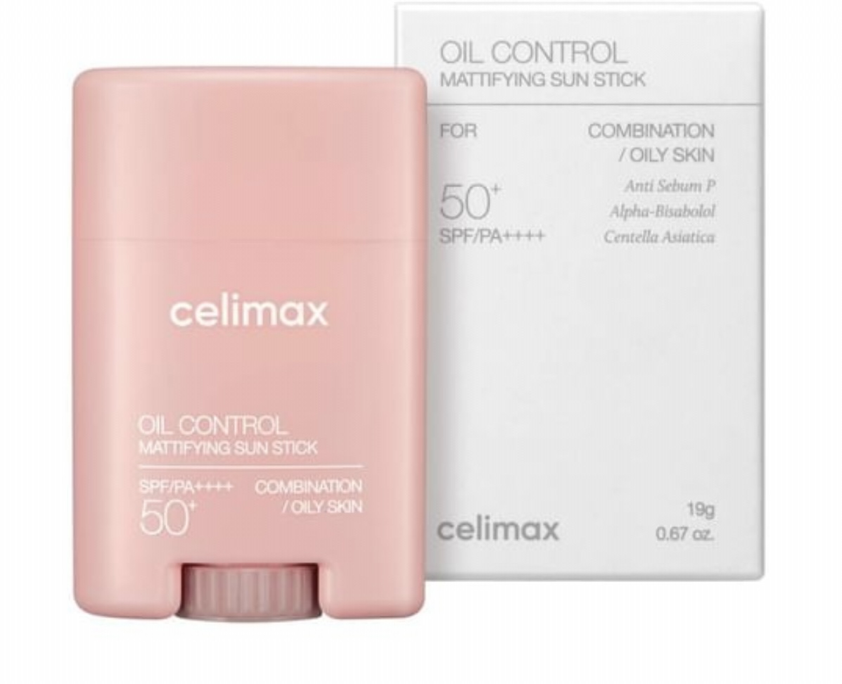 واقي شمس على شكل ستيك للتحكم بالزيوت – celimax oil control mattifying sun stick spf50+ pa++++