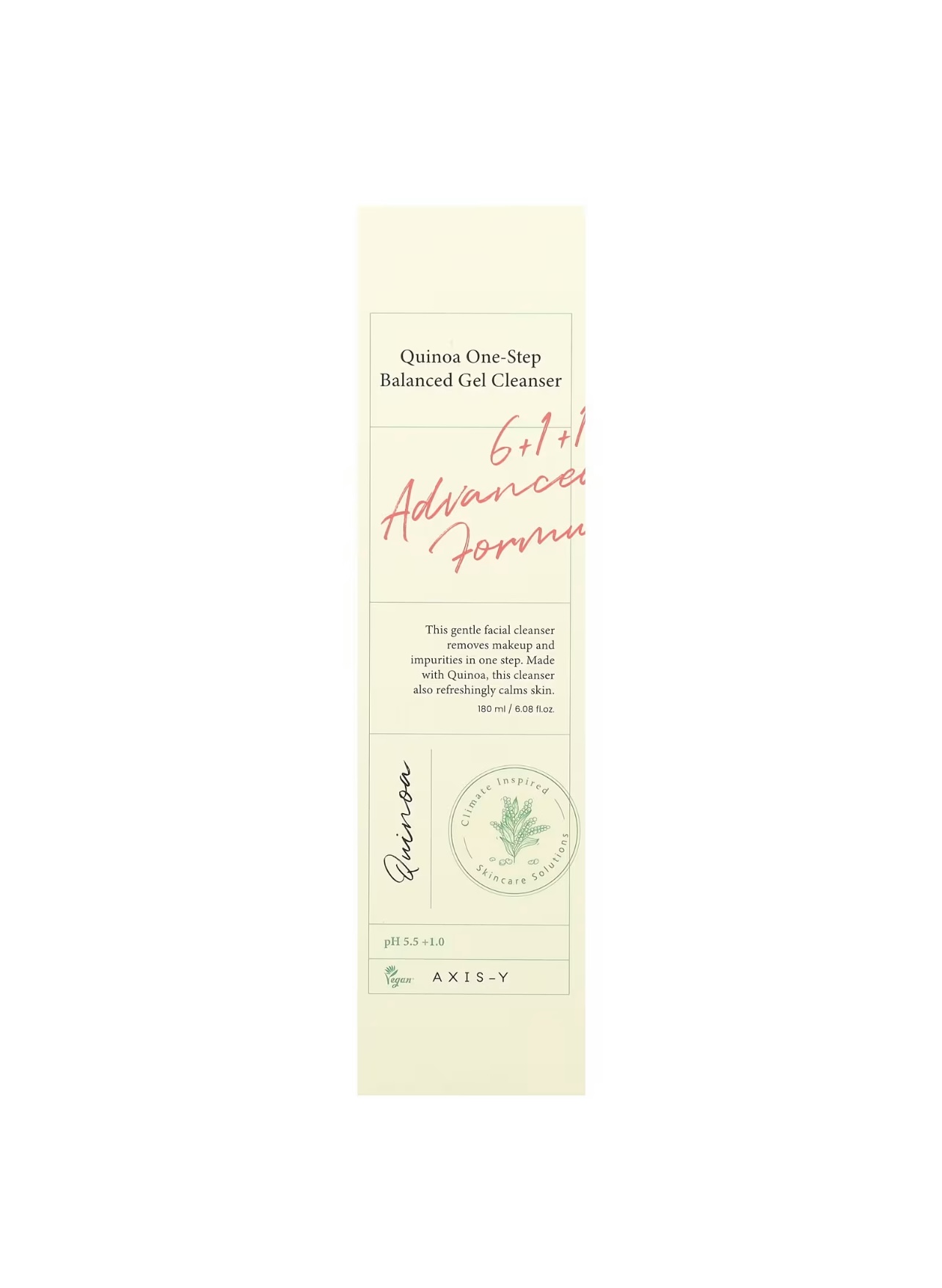 غسول جل متوازن خطوة واحدة – quinoa one step balanced gel cleanser (180ml)