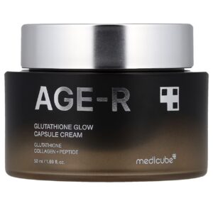 كريم الكبسولات لتفتيح ونضارة البشرة – medicube age r glutathione glow capsule cream (50ml)